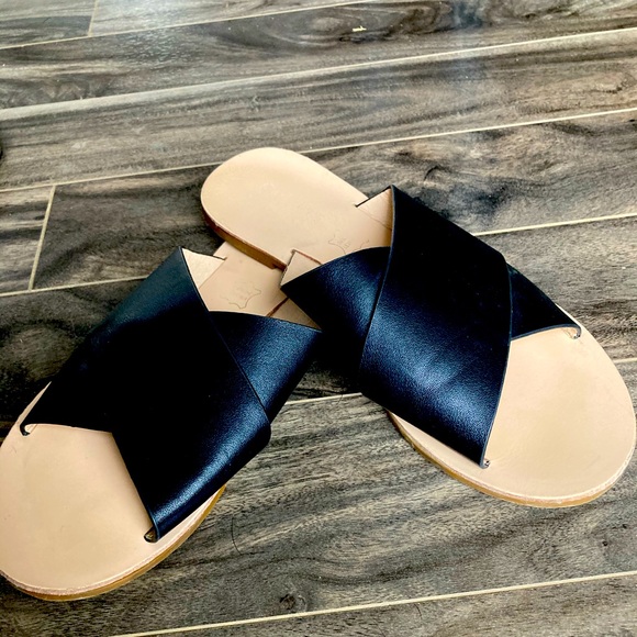 Leather mule sandal - Picture 1 of 2